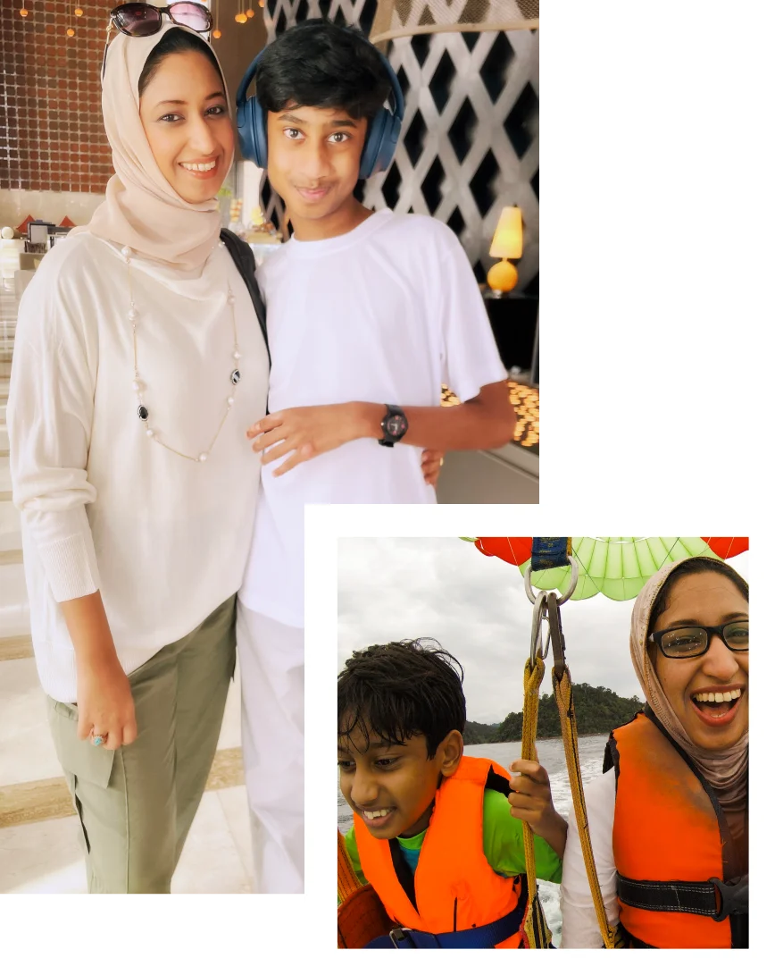 family boat-ride